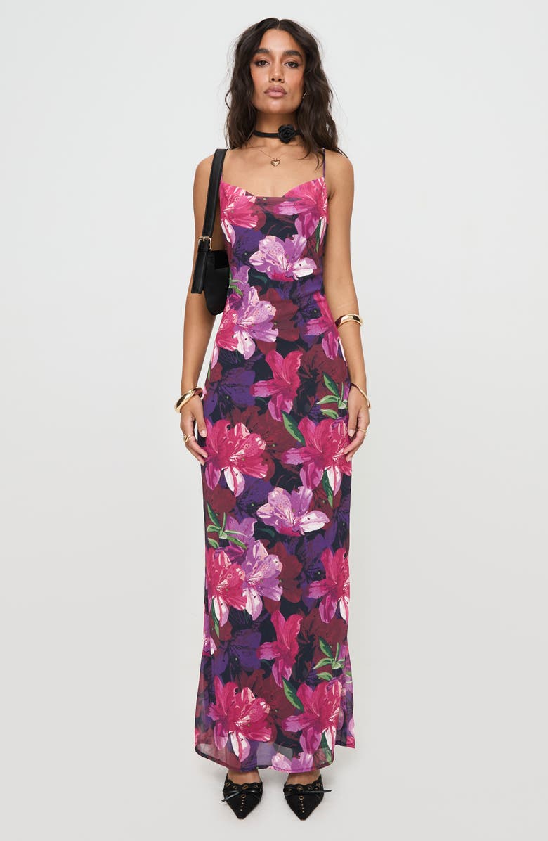 Princess Polly Salvador Floral Maxi Dress, Alternate, color, Floral
