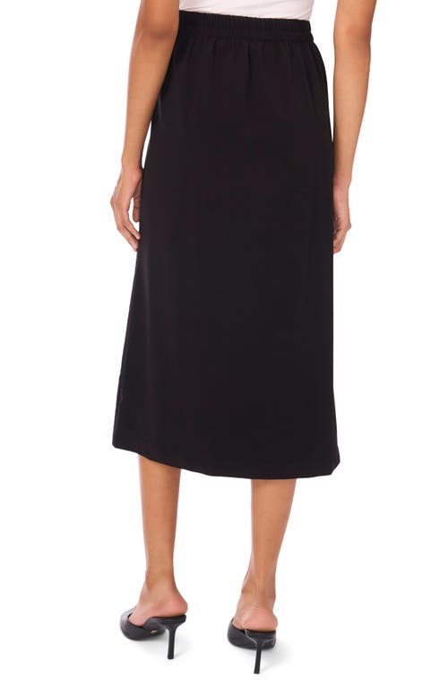 Ted Baker Wrap Midi Skirt In Black