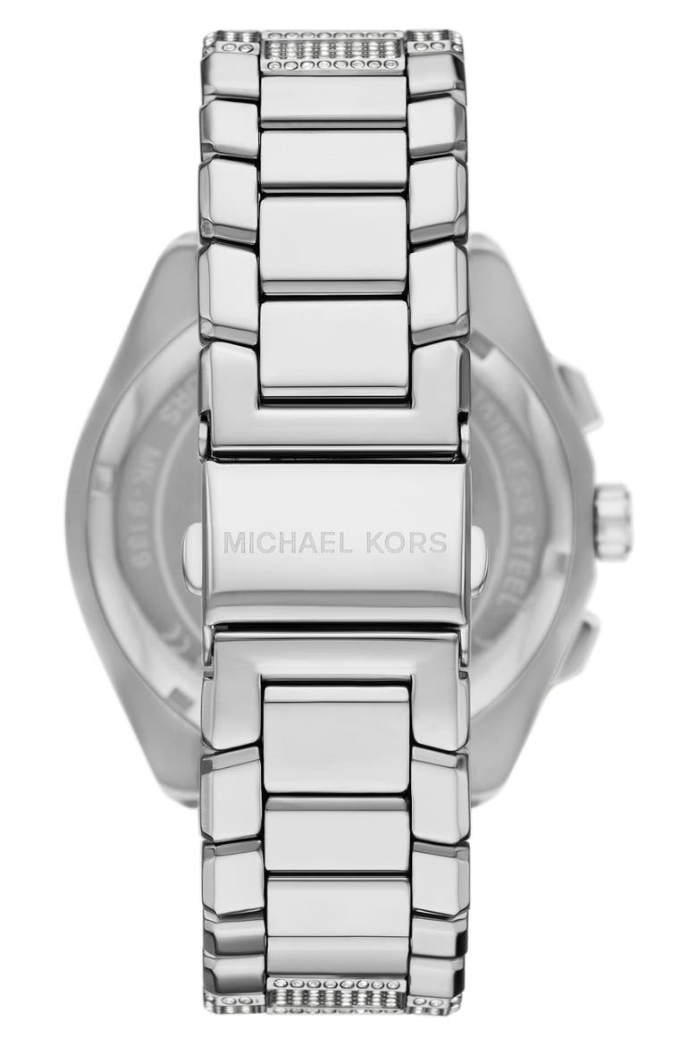 Accelerator 2.0 Chronograph Quartz Bracelet Watch, 44mm, Alternate, color, STAINLESS STEEL/ BLACK
