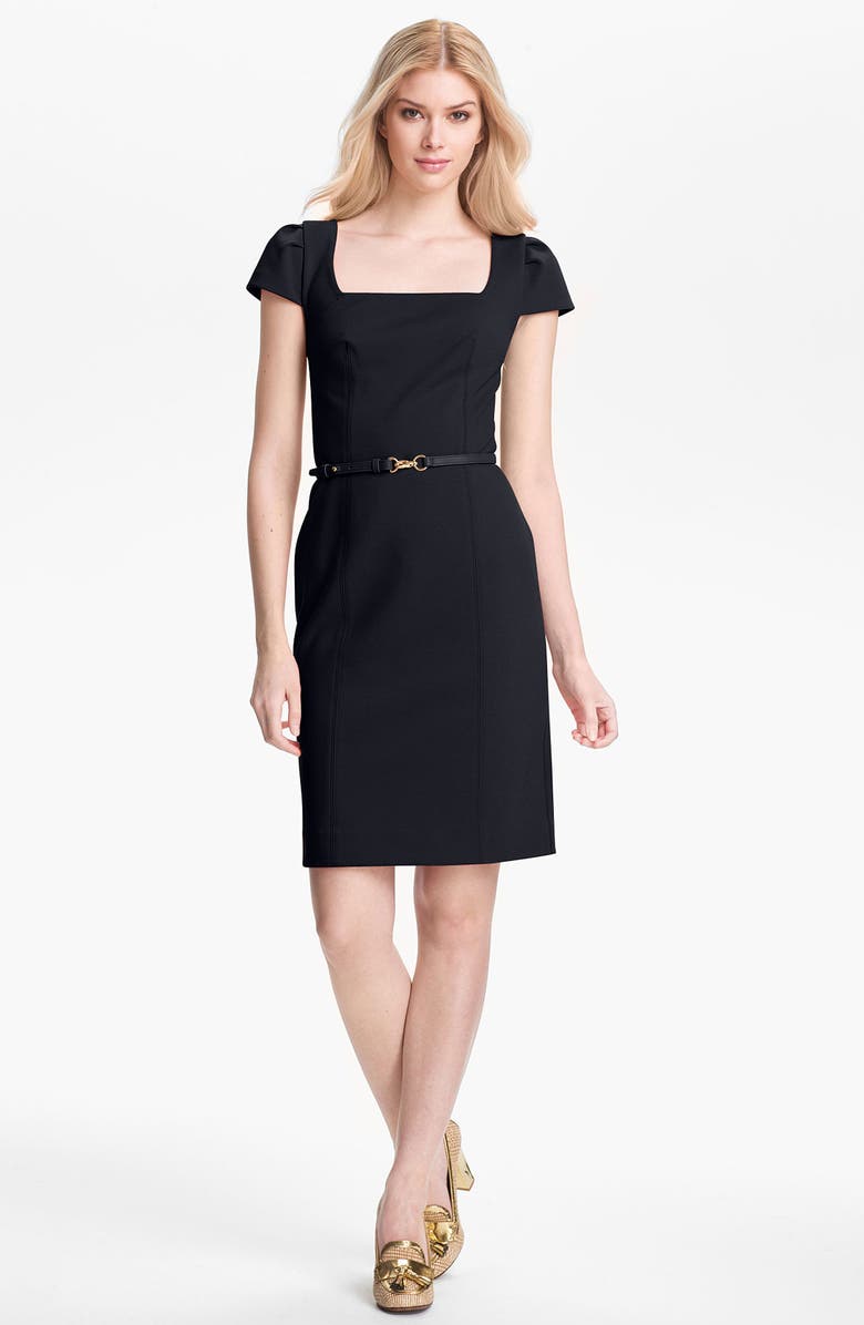 Tory Burch 'Heather' Stretch Sheath Dress, Main, color, 