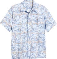 Tommy Bahama Coastal Ease Isle Explorer IslandZone® Short Sleeve Button-Up Shirt