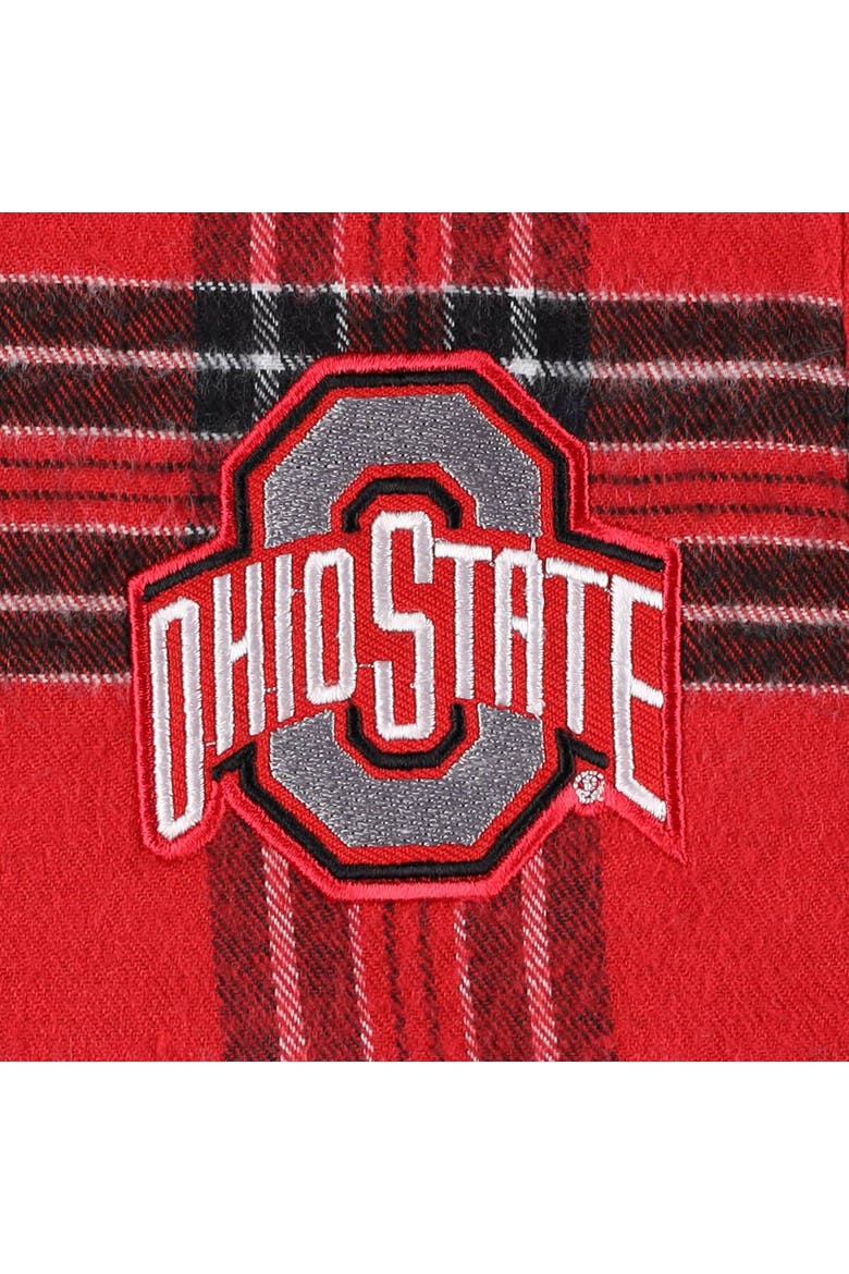 Men's Profile Scarlet/Black Ohio State Buckeyes Big & Tall 2-Pack T-Shirt & Flannel Pants Set, Alternate, color, Scarlet