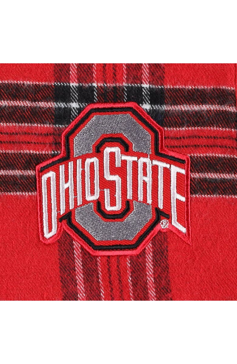 PROFILE Men's Profile Scarlet/Black Ohio State Buckeyes Big & Tall 2-Pack T-Shirt & Flannel Pants Set, Alternate, color, Scarlet