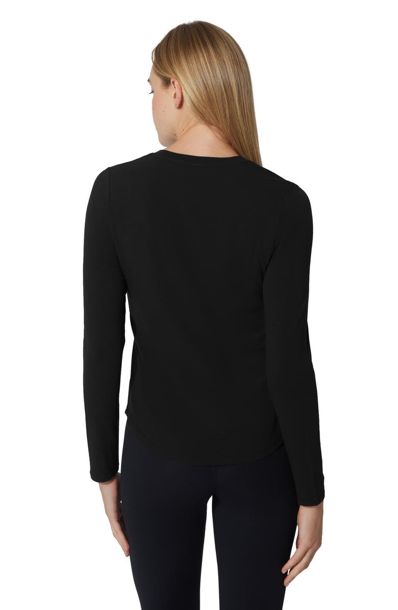 YOGALICIOUS 2-Pack Elan Cotton Jersey Crewneck Top, Alternate, color, 