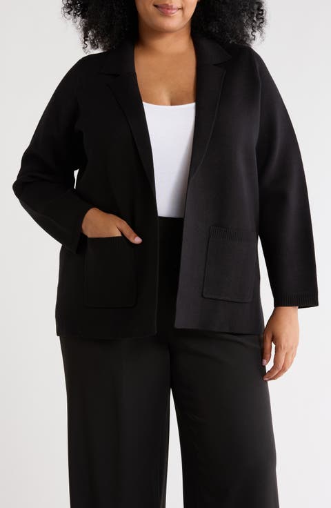 Open Front Sweater Jacket