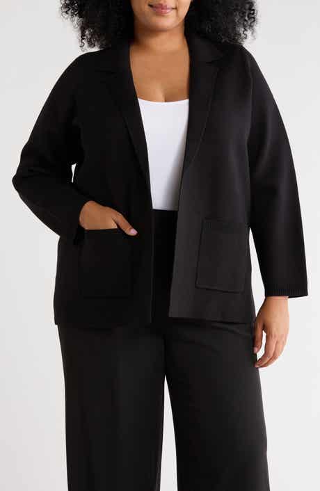 Open Front Sweater Jacket