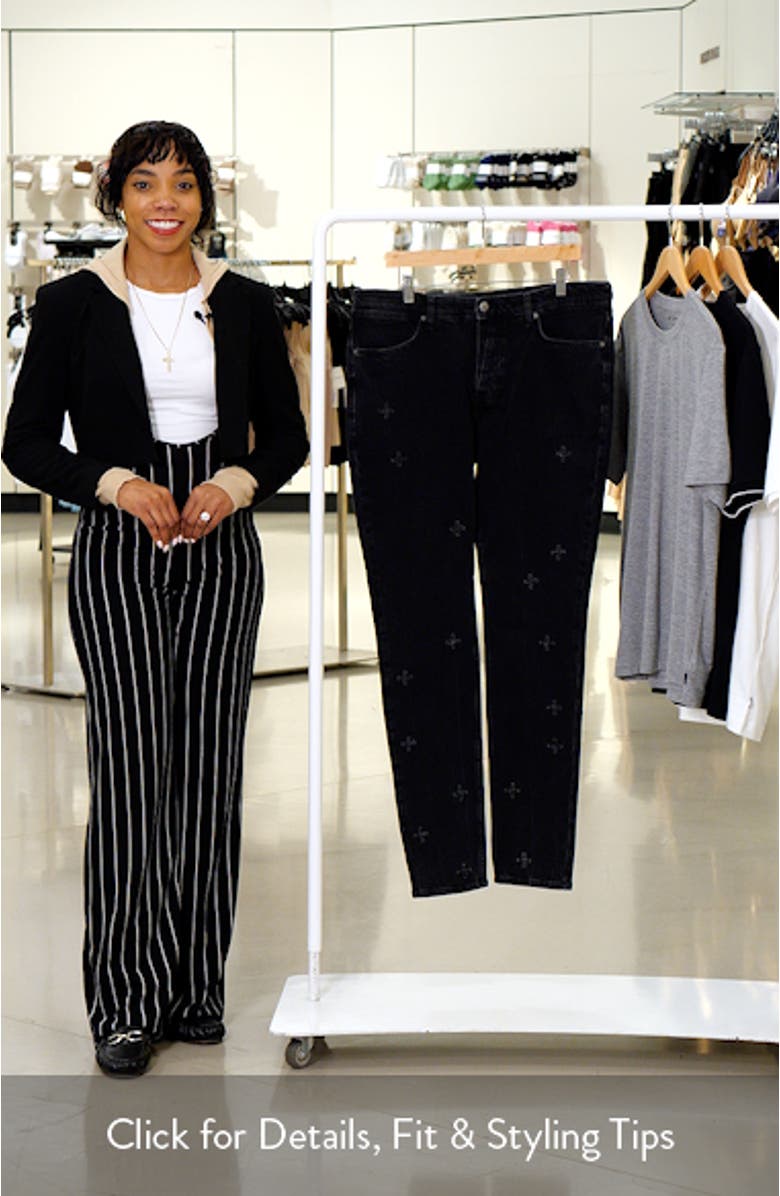 Van Winkle Black Marble Kplus Skinny Jeans, sales video thumbnail