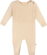 Just Born Sweater Knit Long Leg Romper