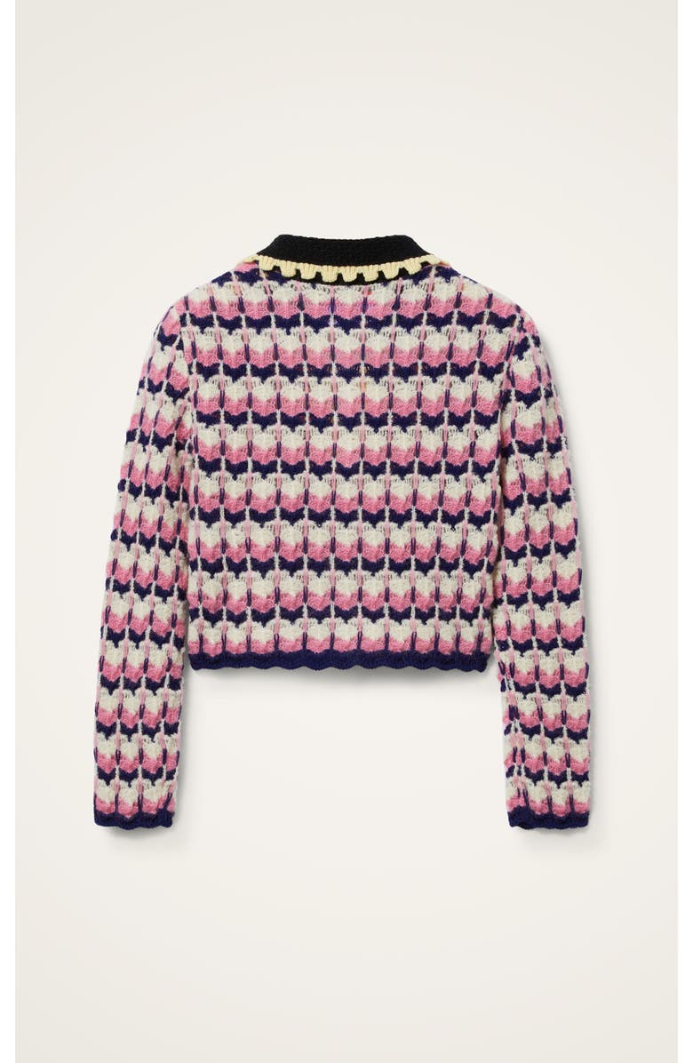 La DoubleJ Long Sleeves Picket Polo Shirt, Alternate, color, 