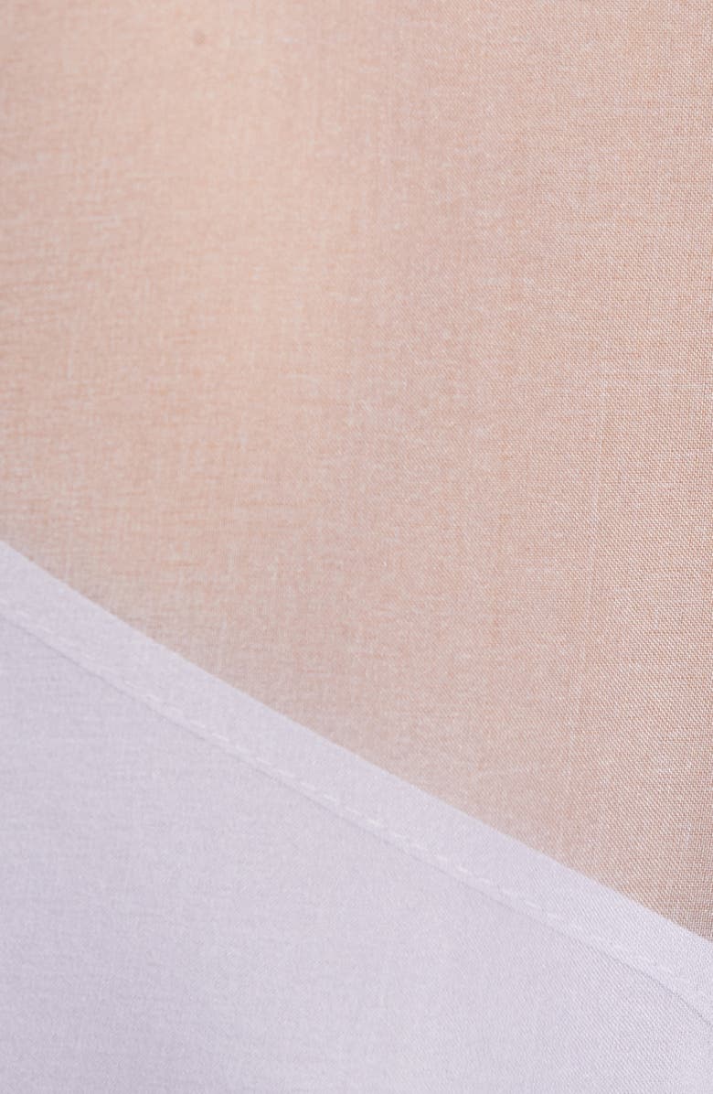 Cinq à Sept Marion Tie Waist Organza Silk Blouse, Alternate, color,