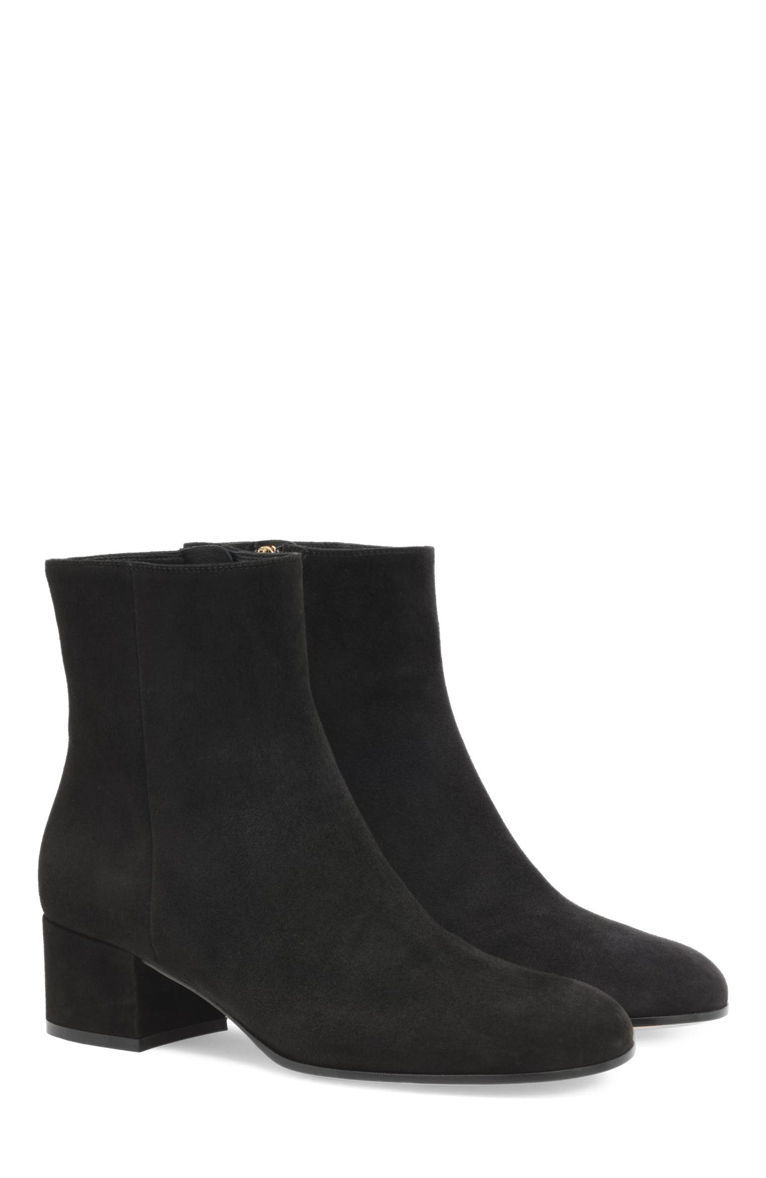 Joelle 45 Booties, Alternate, color, Black Suede