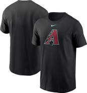 Nike Men's Nike  Black Arizona Diamondbacks Large Logo T-Shirt