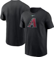 Nike Men's Nike  Black Arizona Diamondbacks Large Logo T-Shirt
