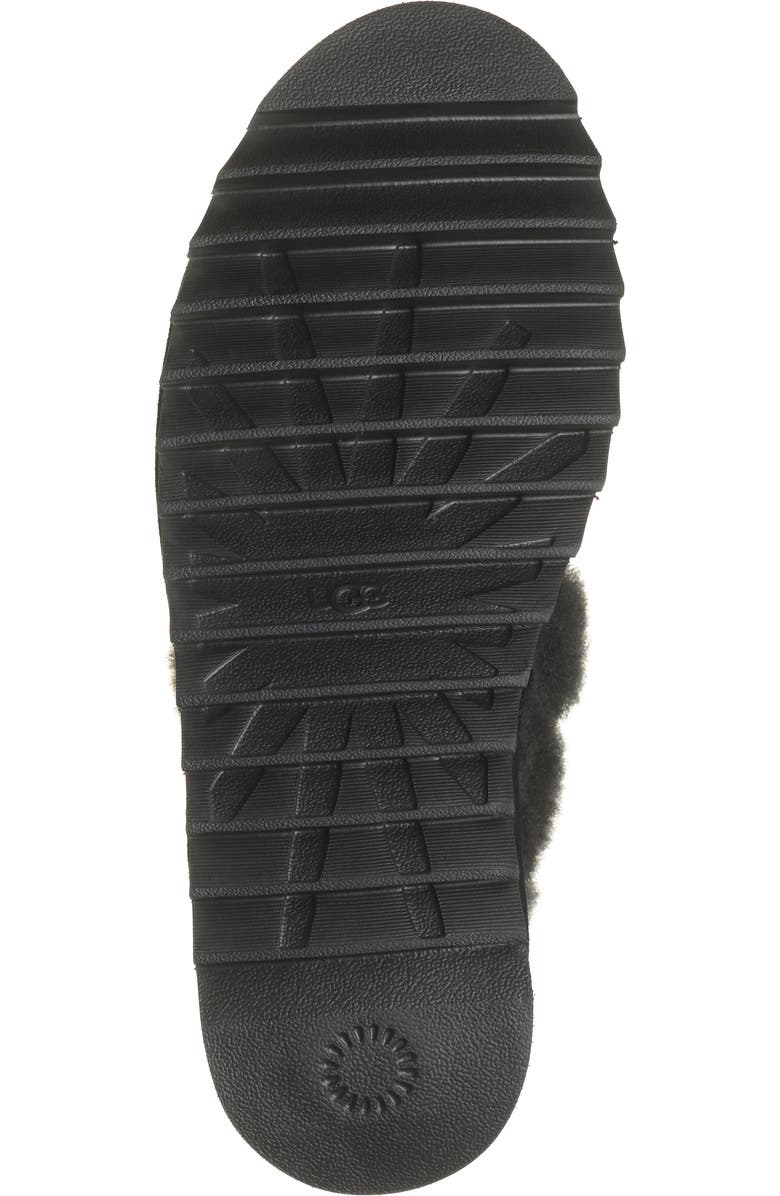 UGG<sup>®</sup> Nita Genuine Shearling Slipper, Alternate, color, Blk