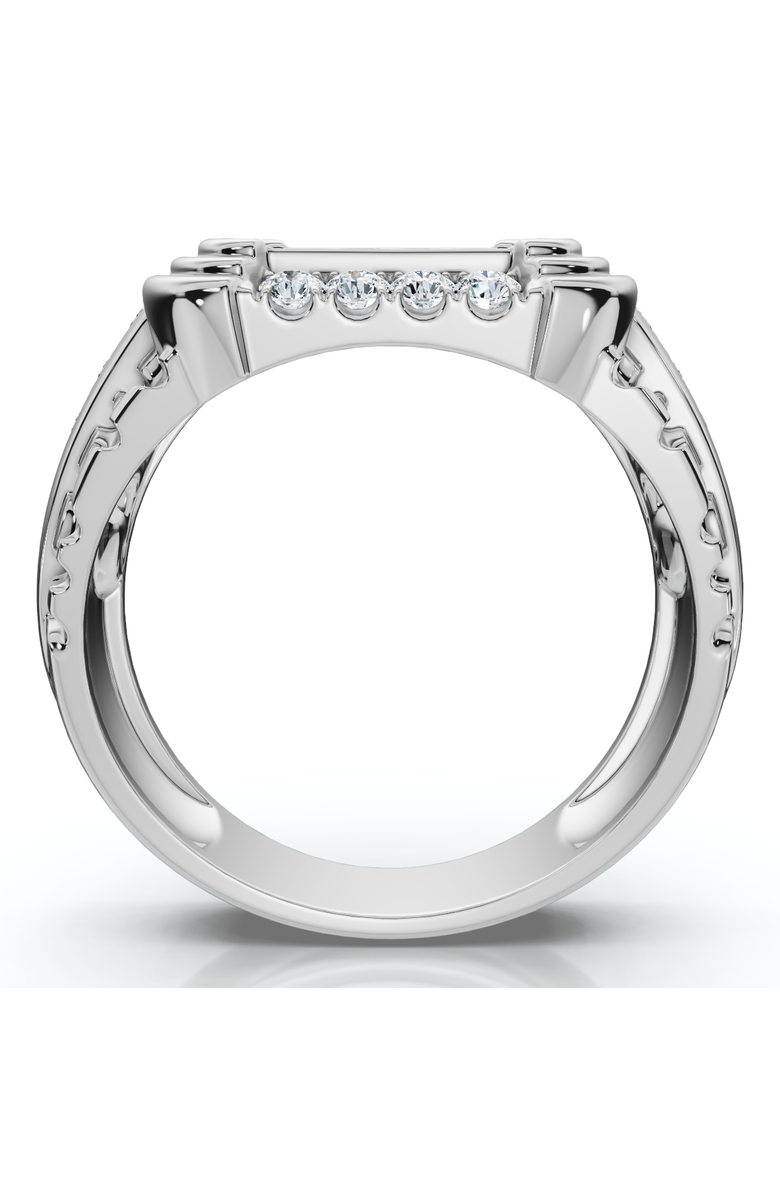 Bliss Diamond 2Ct Men's Diamond Ring in 14k Gold Lab Grown, Alternate, color, 14K Yellow Gold