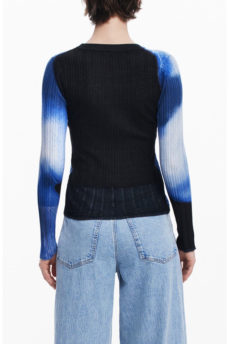 Rib Sweater, Alternate, color, DARK BLUE