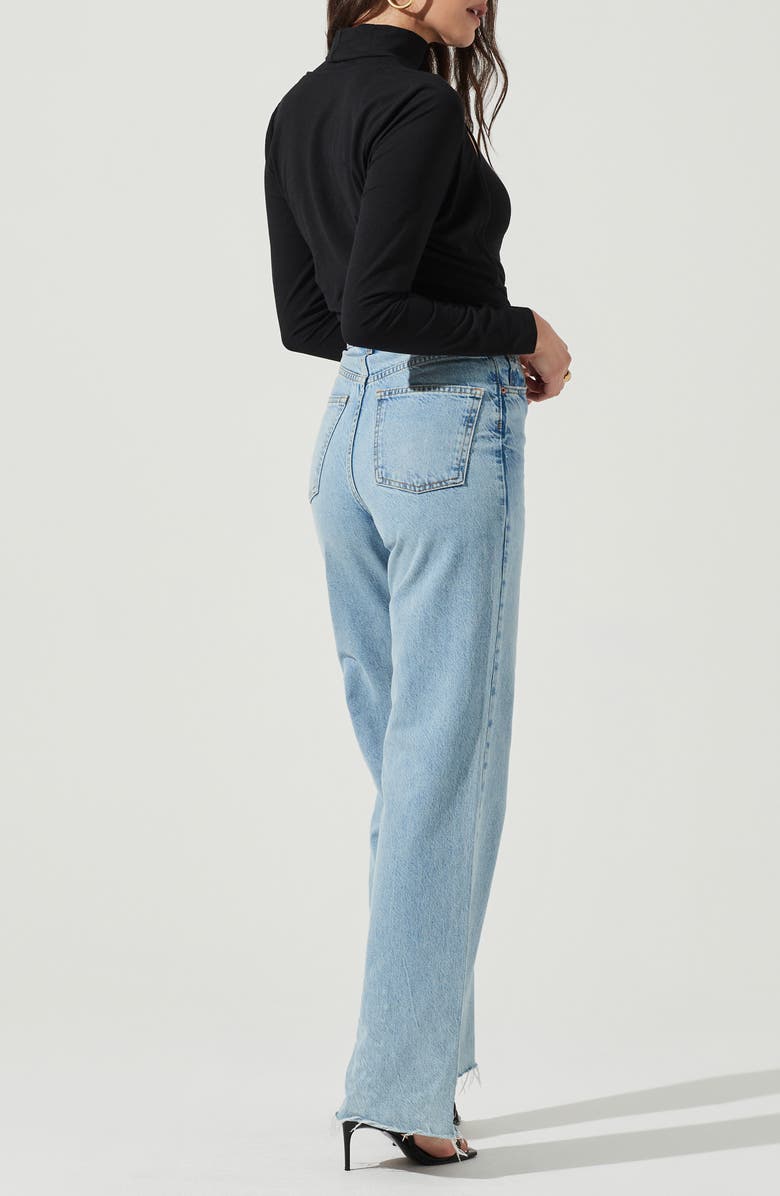 ASTR the Label Mock Neck Shrug, Alternate, color,