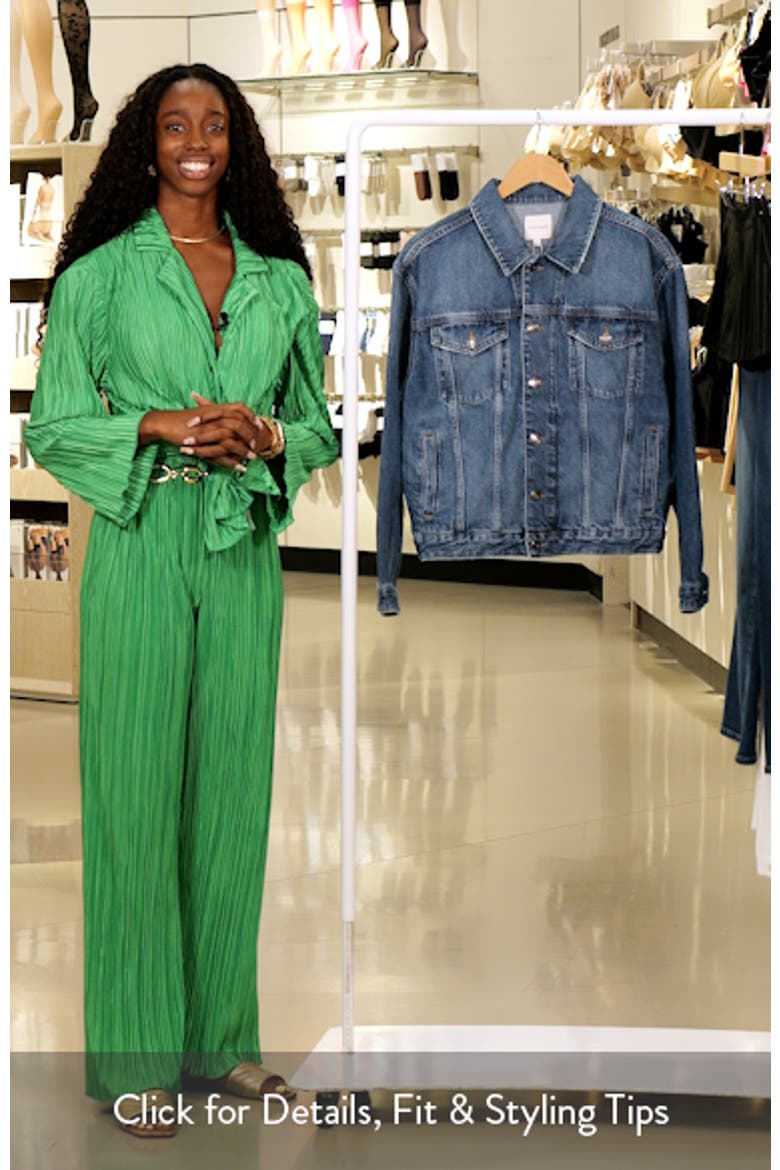 The Otto Boyfriend Denim Jacket video