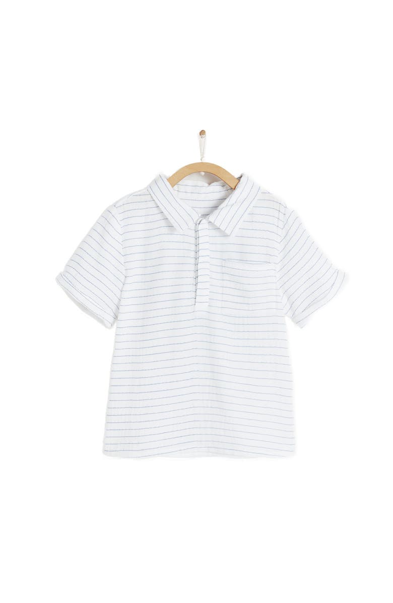 Babycottons Premium Cotton Manu Shirt for Toddler, Main, color, White