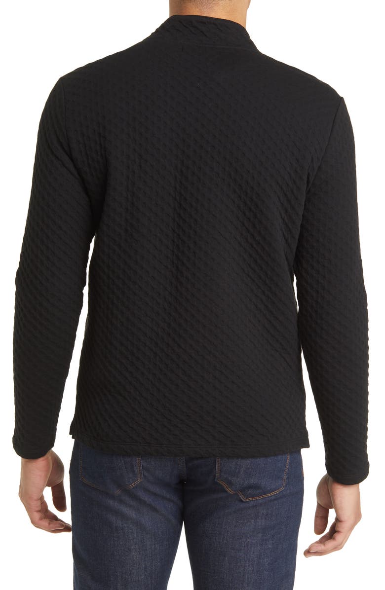 Robert Barakett Morven Full Zip Jacket, Alternate, color, Black