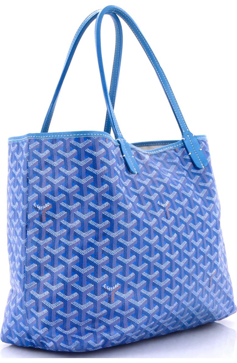 Pre-Owned Goyard Artois Tote Coated Canvas PM, Alternate, color, Blue