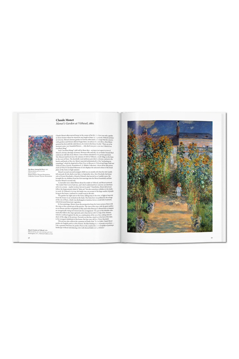 Impressionism Book, Alternate, color, multicolor