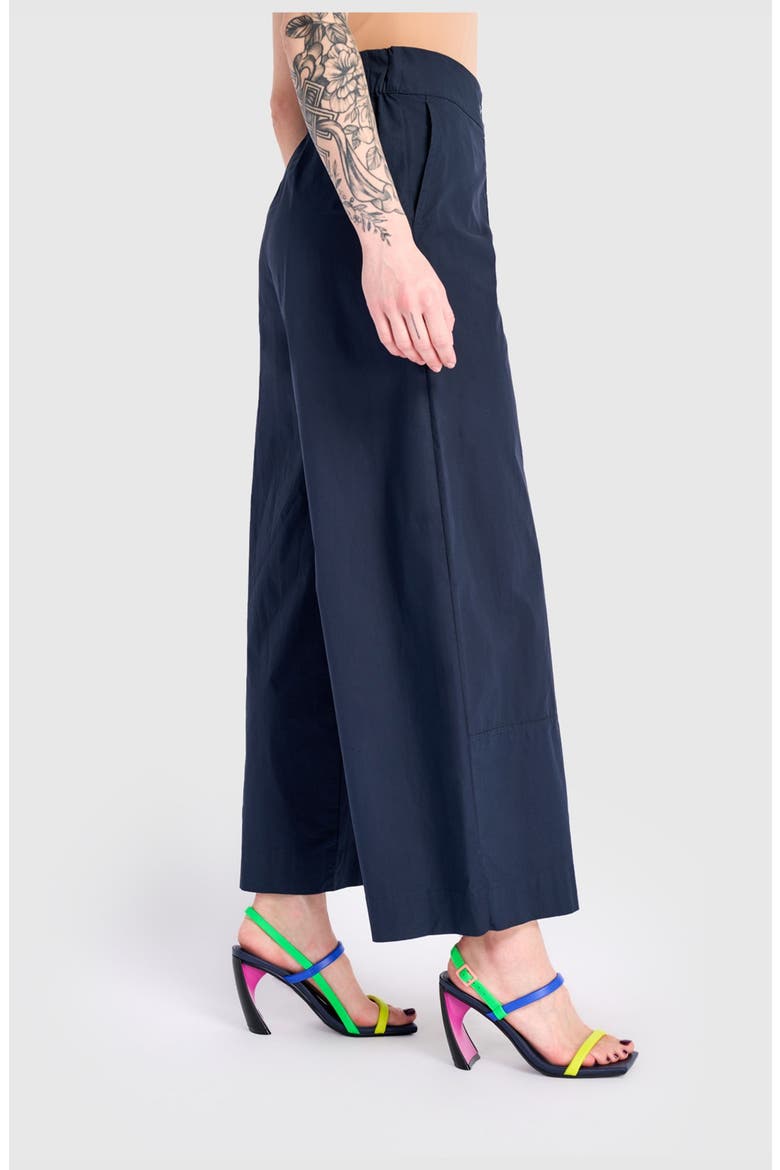Cabana Wide Leg Pants, Alternate, color, Navy