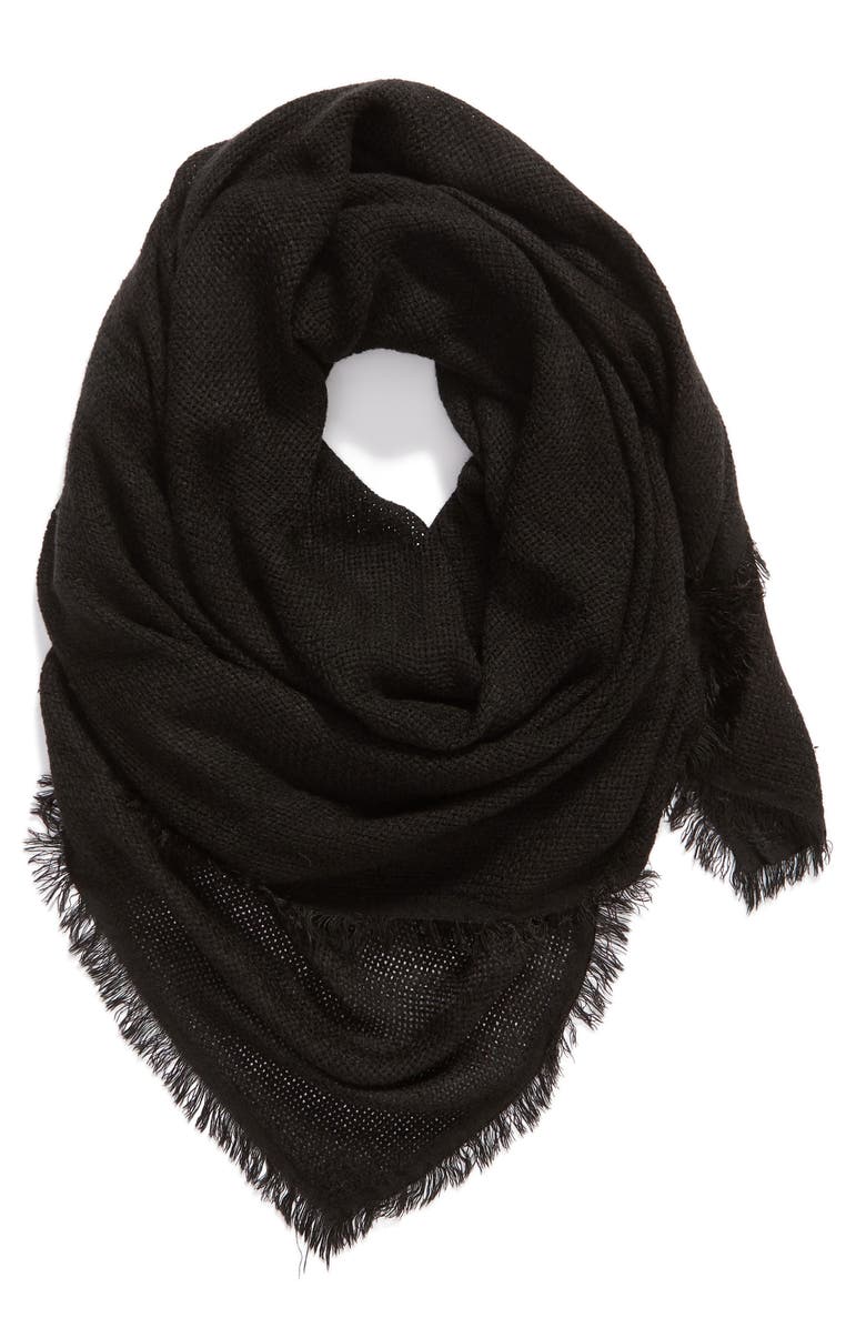 Treasure & Bond Fringed Scarf, Alternate, color,