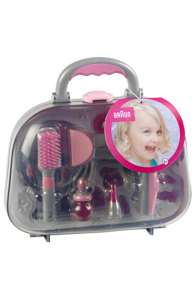 Braun Mega Hairstyling Case Toy Beauty Set, Alternate, color, Multicolored