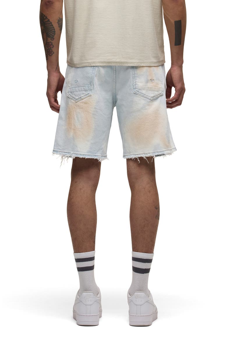 Clint Relaxed Denim Shorts, Alternate, color, BLEACHED CLOUD