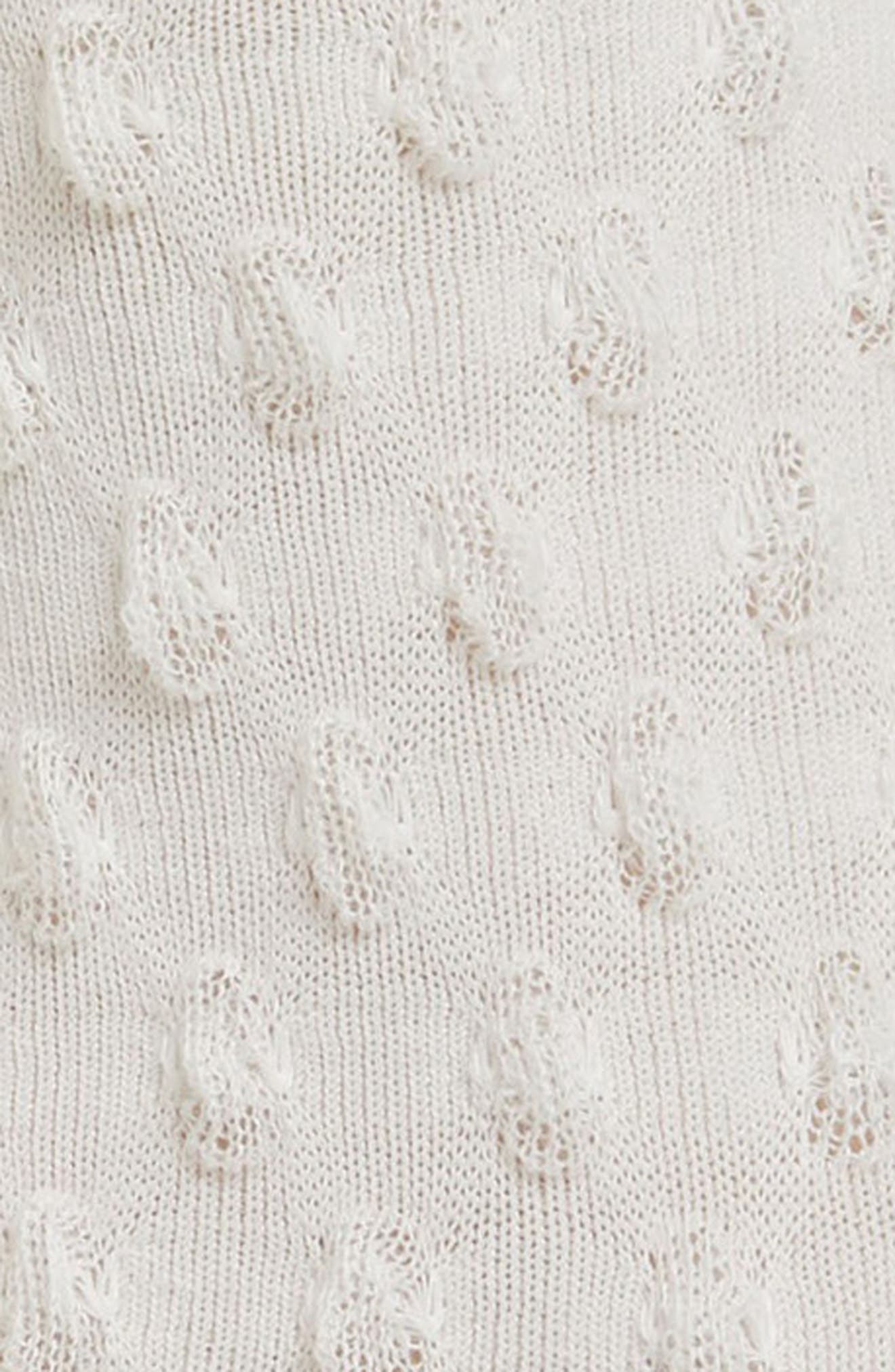 Dot Texture Crew Socks - image 2