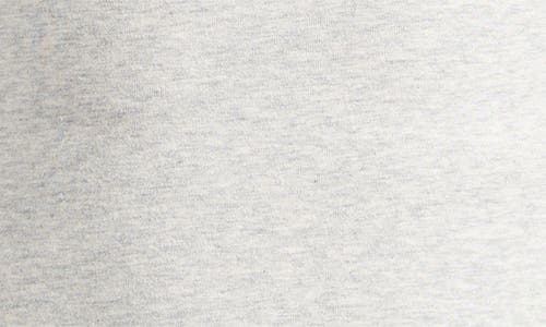 Skims Scoop Neck Cotton Blend Jersey T-shirt In Light Heather Grey