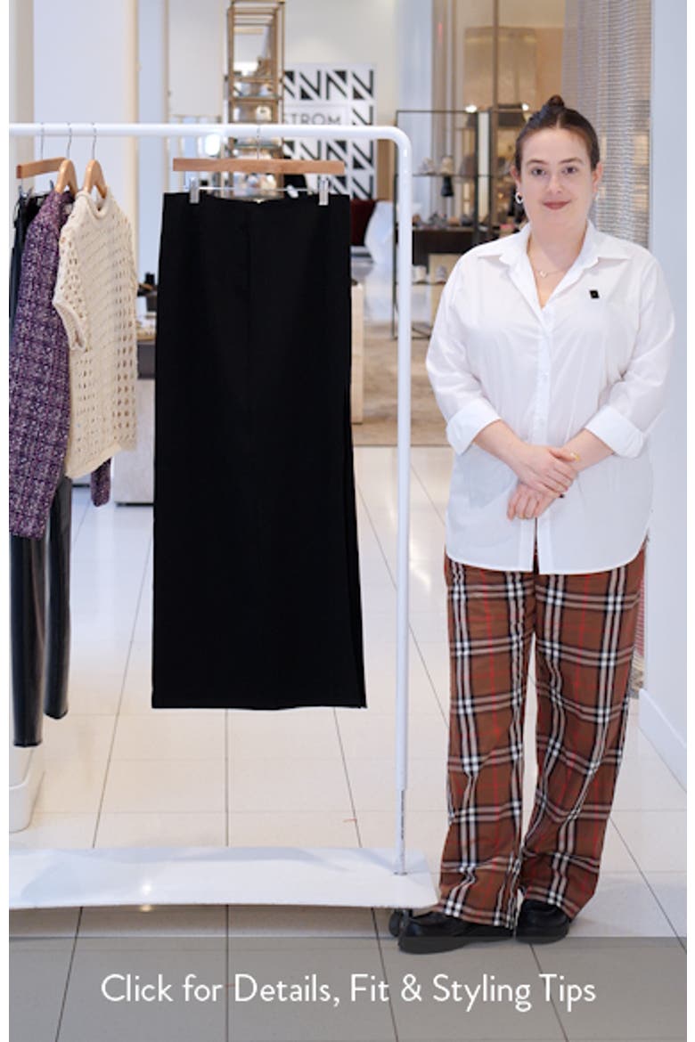 Front Slit Skirt video