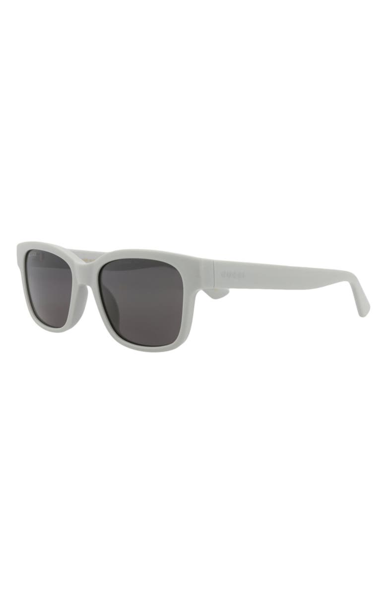 Gucci 54mm Square Sunglasses, Alternate, color, Grey/ Grey