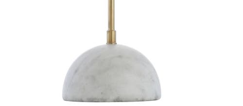 JONATHAN Y JONATHAN Y STEPHEN METAL/MARBLE LED TABLE LAMP 