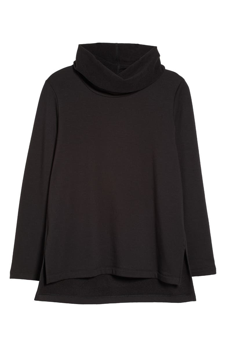 Natori Cocoon French Terry Lounge Top, Alternate, color, 