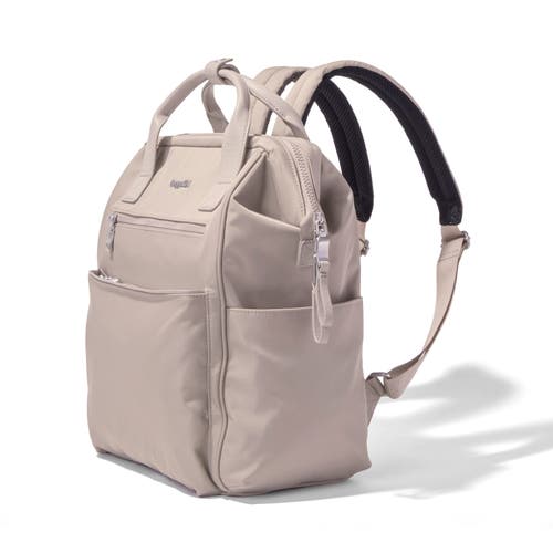 Baggallini Soho Laptop Backpack In Moonrock Twill