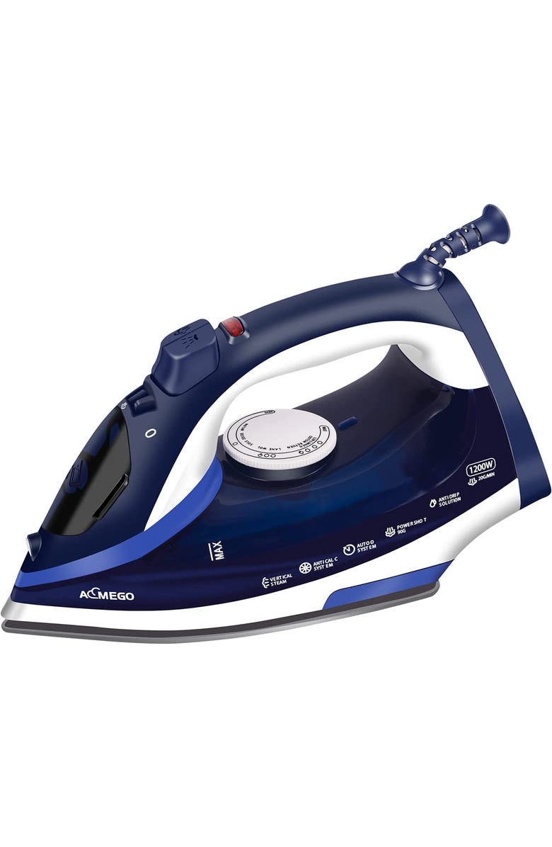 AEMEGO Steam Iron for Clothes, Main, color, Blue