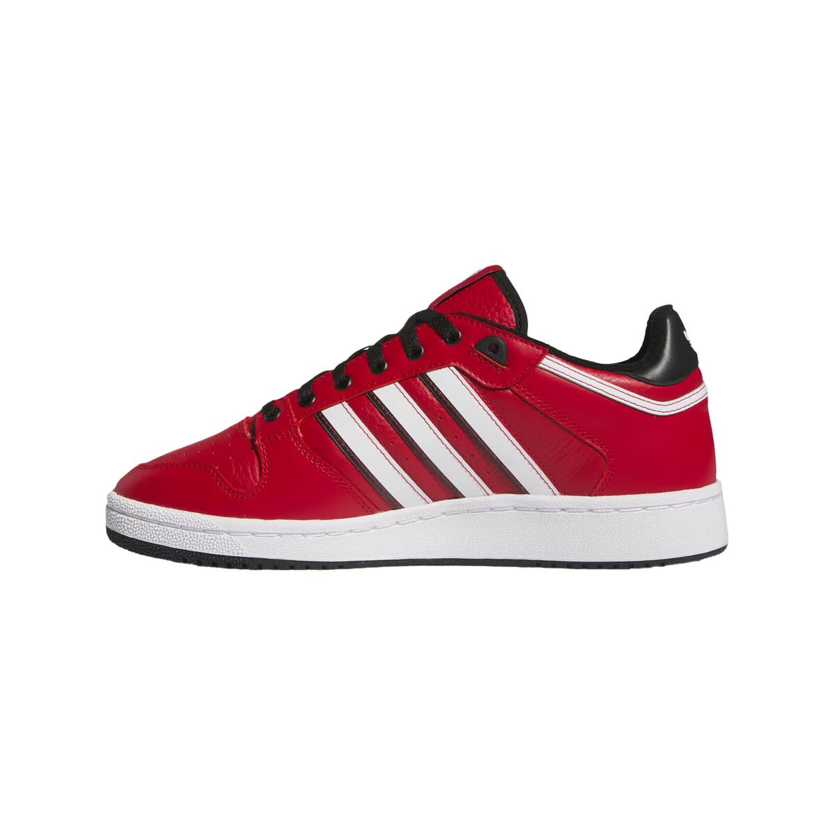 adidas Unisex adidas Red/White NC State Wolfpack Centennial 85 Low Basketball Shoes, Alternate, color, Red