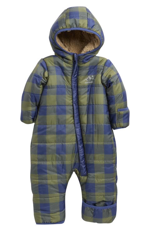 Quilted Faux Fur Lined Snowsuit (Baby)