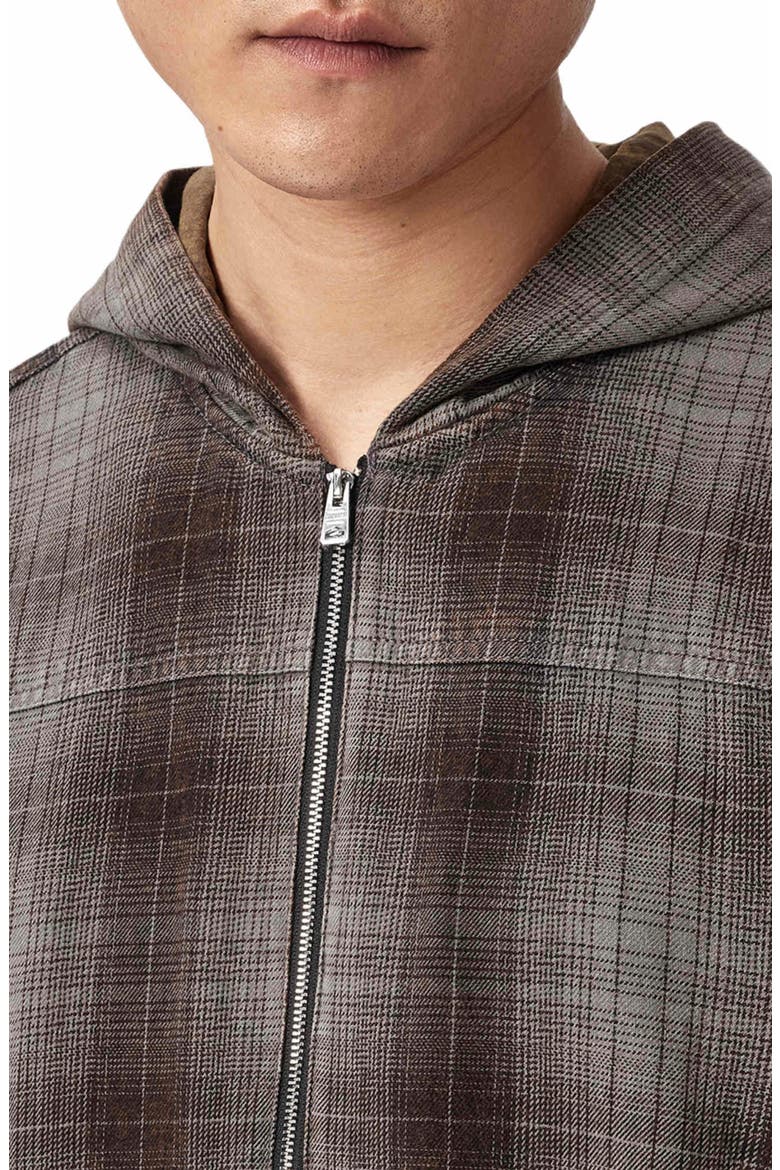 Santo Hooded Shirt Jacket, Alternate, color, SHALE GREY