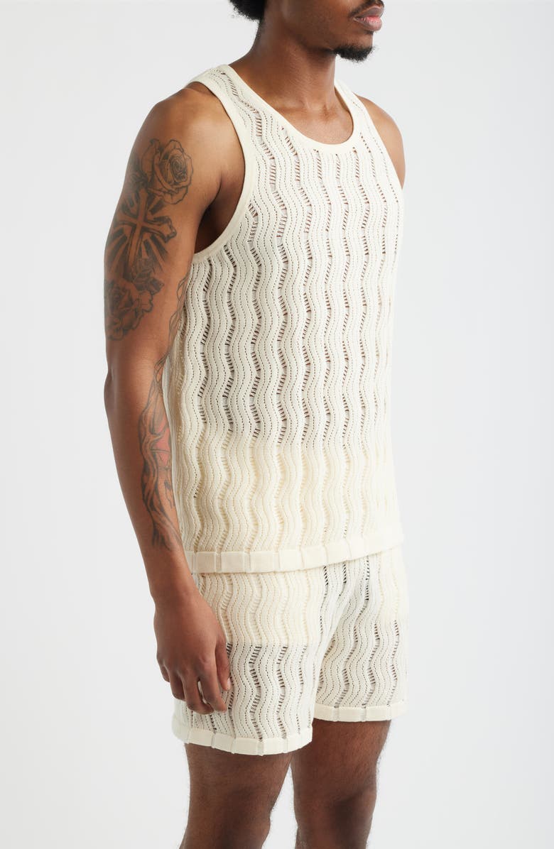 MAVRANS Oceanside Jacquard Tank, Alternate, color, Beige
