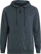 AllSaints Brace Cotton Zip-Up Hoodie