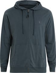 AllSaints Brace Cotton Zip-Up Hoodie