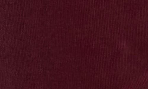 Nydj Marilyn Corduroy Straight Leg Pants In Burgundy