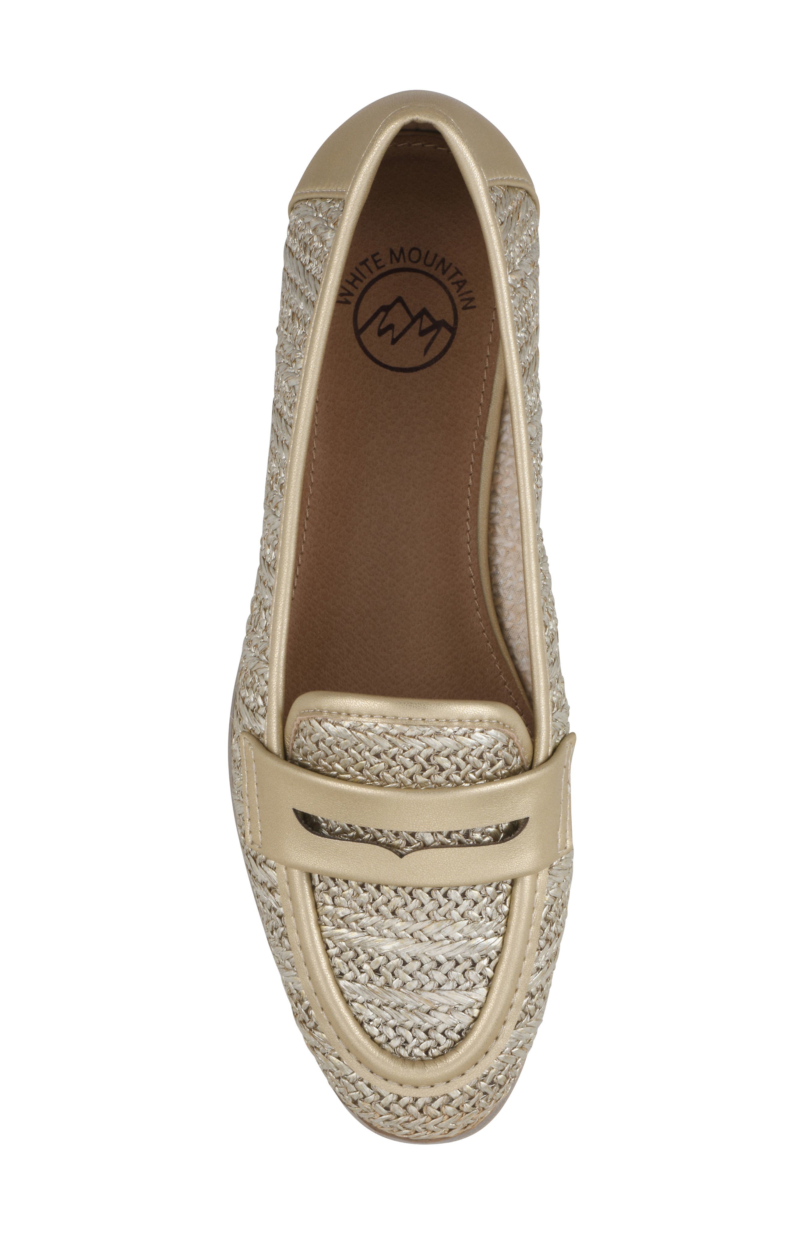 North Loafer, Alternate, color, LIGHT GOLD/ SMOOTH