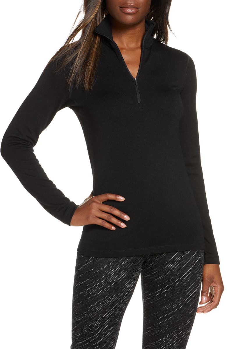Icebreaker 260 Tech Merino Wool Half Zip Base Layer Top, Main, color,