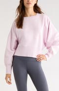 Zella Cloud Fleece Relaxed Sweatshirt
