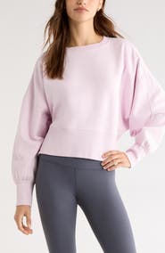 Zella Cloud Fleece Relaxed Sweatshirt
