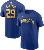 Nike Men's Nike Cal Raleigh Royal Seattle Mariners City Connect Name & Number T-Shirt